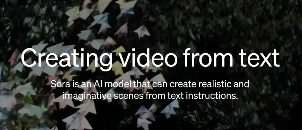 Introducing Sora by OpenAI – A Revolutionary Text-to-Video Generator