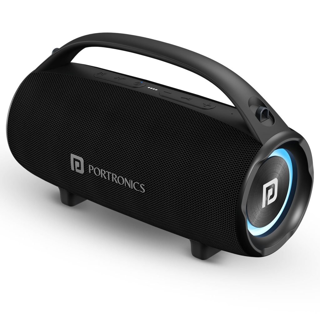 Portronics Thunder 2.0 TWS Speaker: 60W Power & RGB Lights