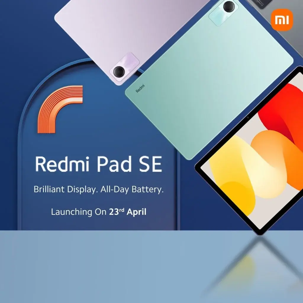 Redmi Pad SE India Launch on April 23: Explore Specs Now