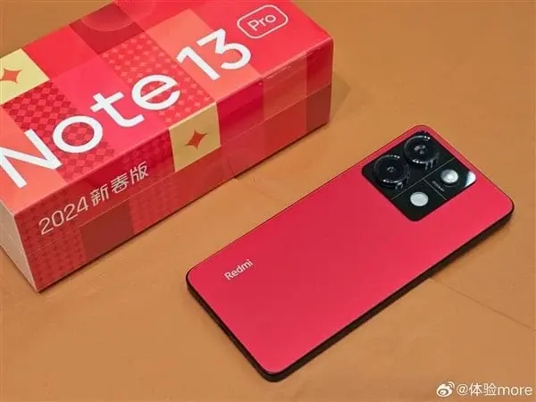 Leaked Images Show Redmi Note 13 Pro 2024 New Year Edition