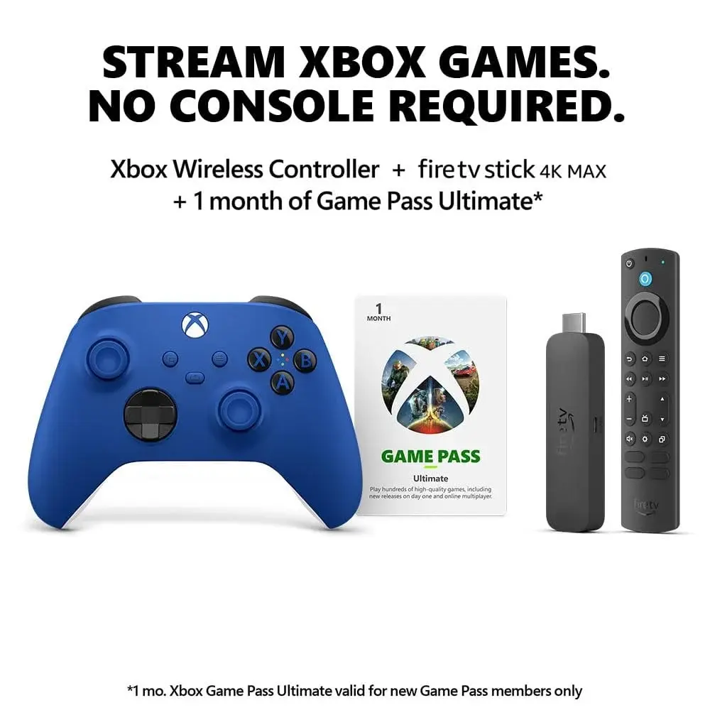Buy Fire TV Stick 4K & Xbox Controller Gaming Bundle Today