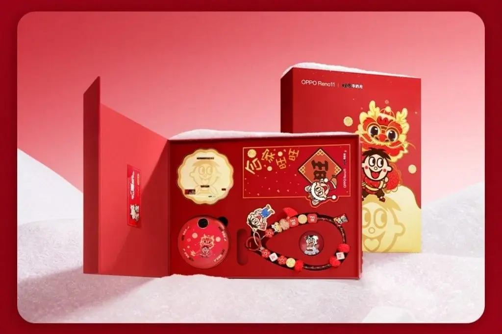 Oppo and Want Want Collaborate for Reno 11 Gift Box