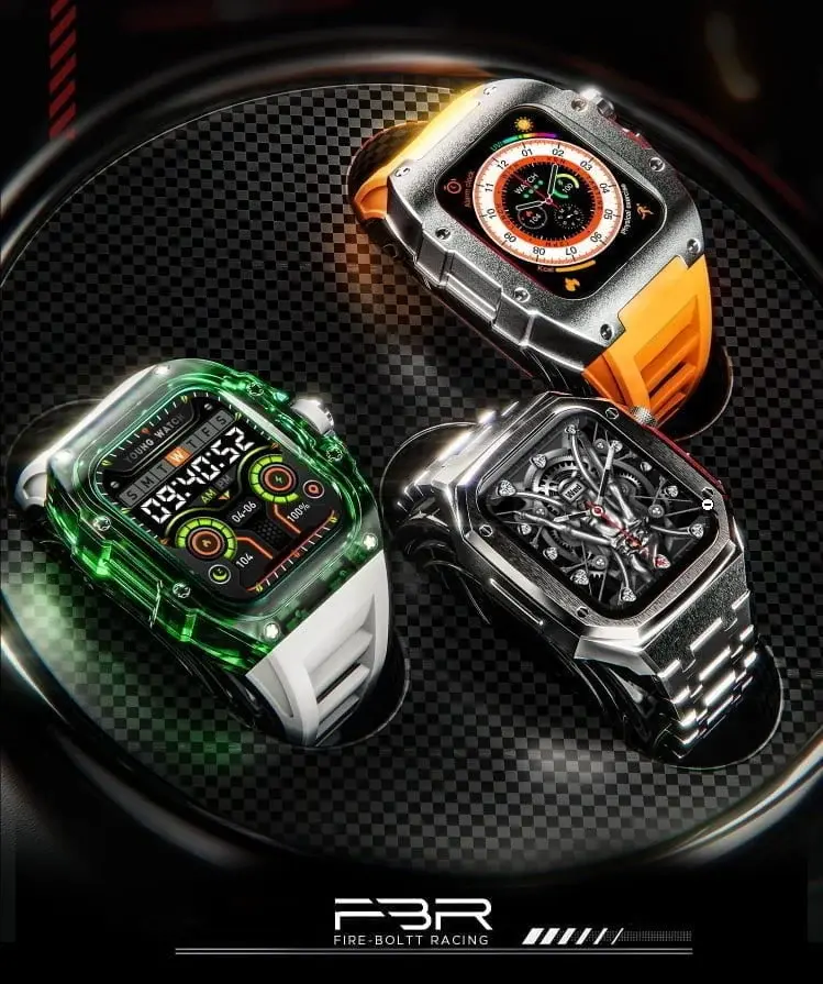 Unveiling of the Case X Watch Series: Fire-Boltt Huracan, Elemento, & Diablo Racing Smartwatches