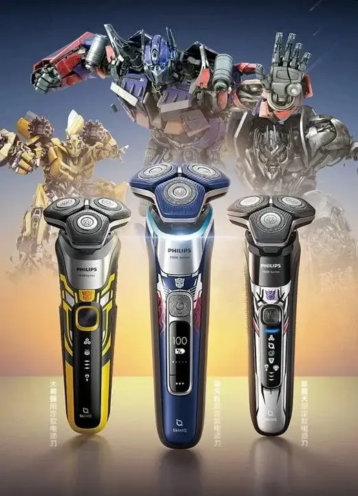 Philips Unveils 3 New Transformers Electric Razors