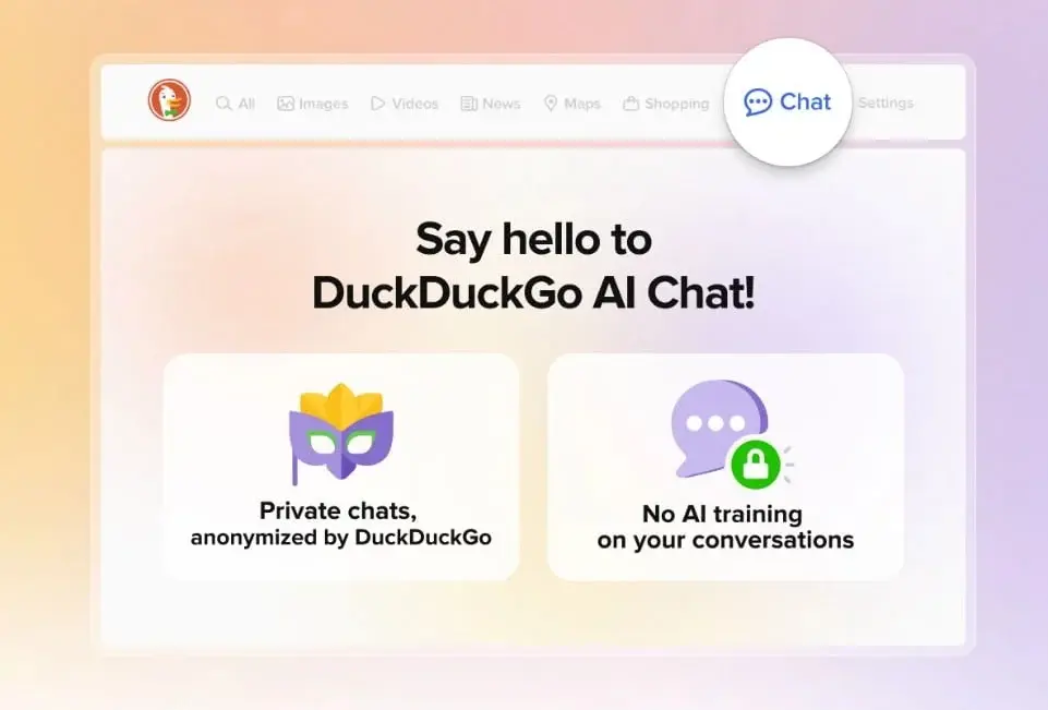 DuckDuckGo Unveils AI Chat Feature for Anonymous Interaction