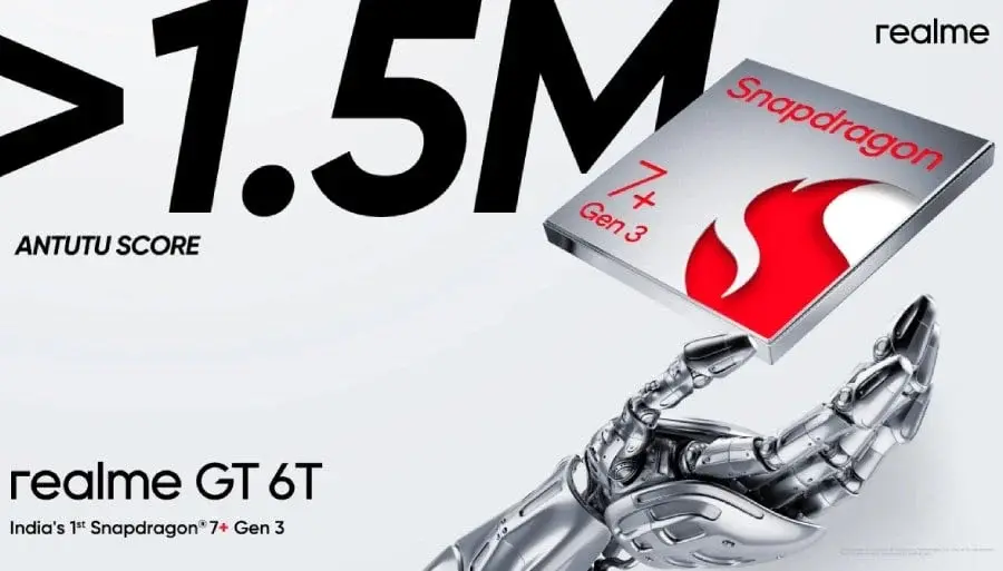 Realme GT 6T to Debut as India’s First Snapdragon 7s Gen 3 Phone