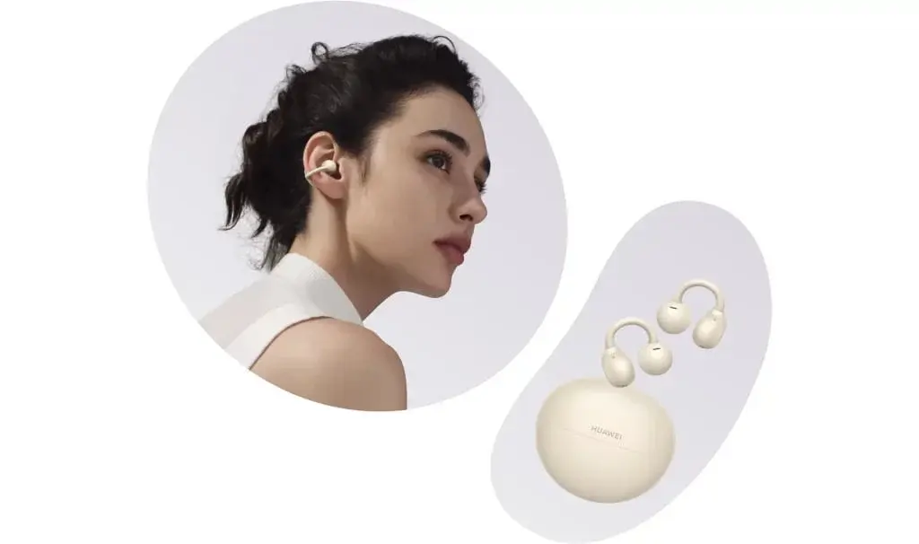 Huawei FreeClip Earbuds Now Available in New Beige Color Option
