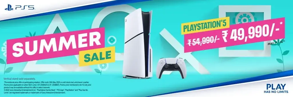 Sony Summer Sale: Special Discount on PS5 Slim in India