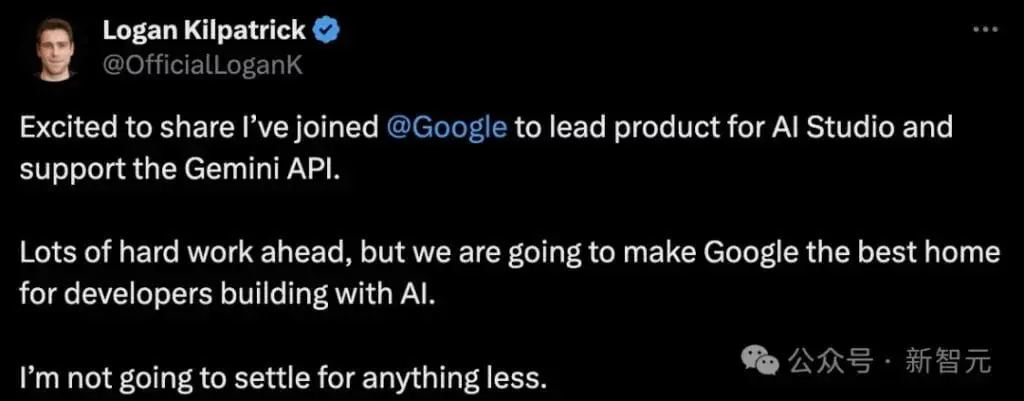 Logan Kilpatrick, ex-OpenAI Developer Relations Head, Joins Google to Enhance Google AI