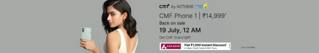 CMF Phone 1 India Restock at Midnight with Bank Discounts