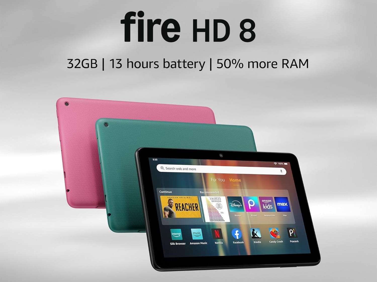 Amazon Fire HD 8 (2024): More RAM and Upgraded Camera Features