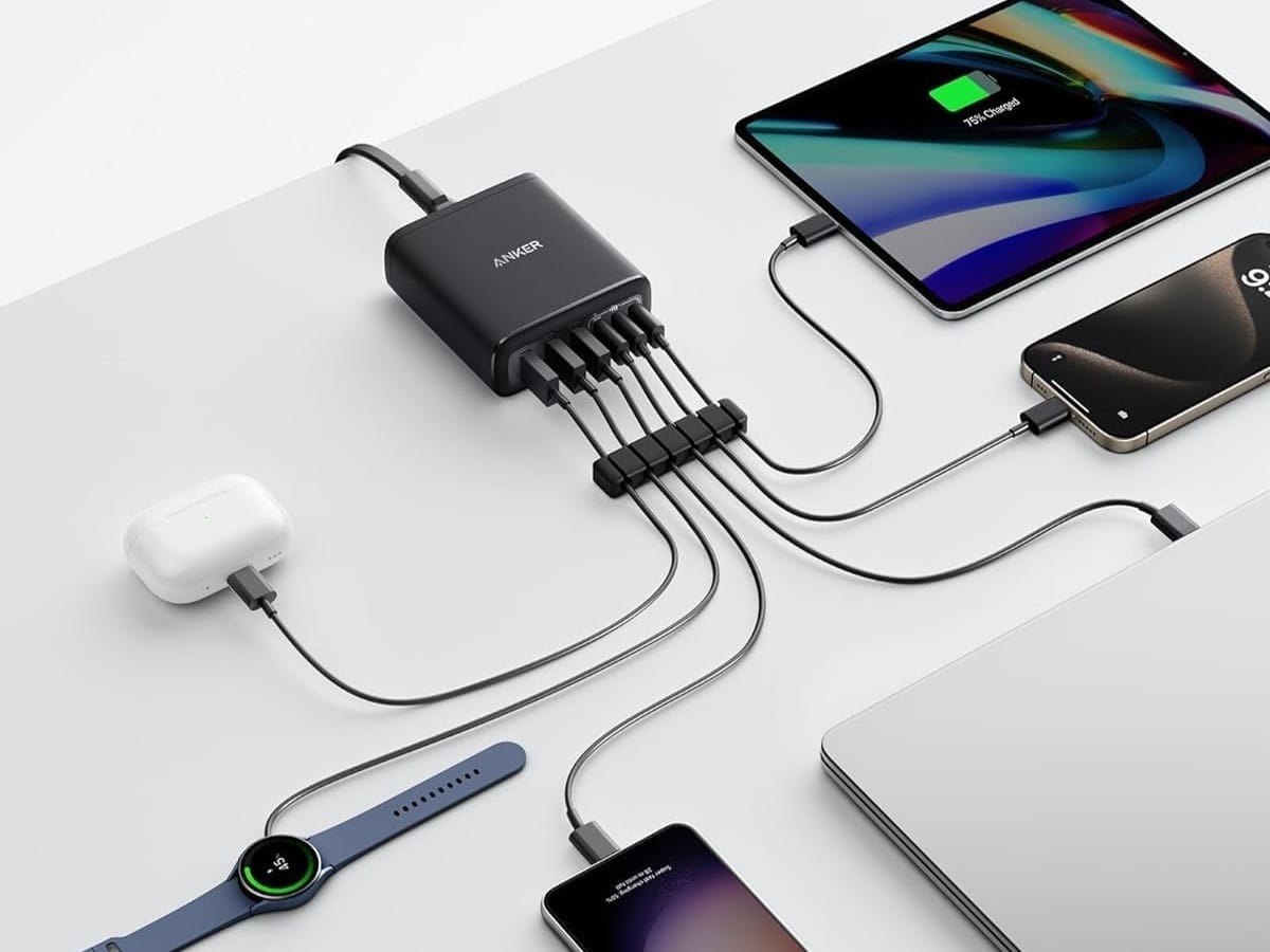 Anker 112W Charger with 6 Ports Now Available Worldwide