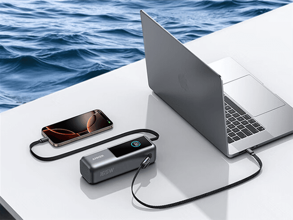 New Anker 25K 165W Power Bank with Retractable Cable Launches