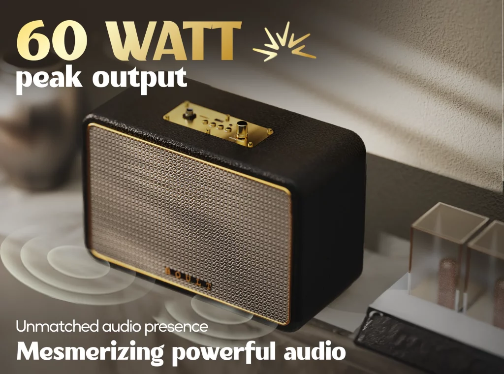 BOULT Launches RetroAmp X60 & X40 Bluetooth Speakers