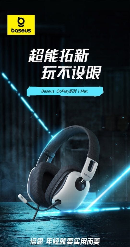 Baseus Launches GoPlay 1 Max Gaming Headset with Dual Drivers