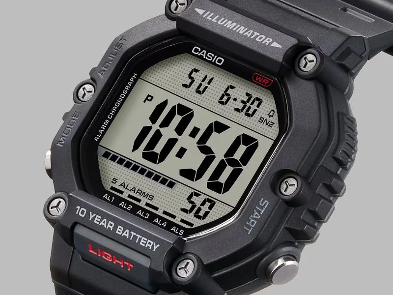 Casio AE-1600H Series Watch Launches in Europe with Long Battery Life