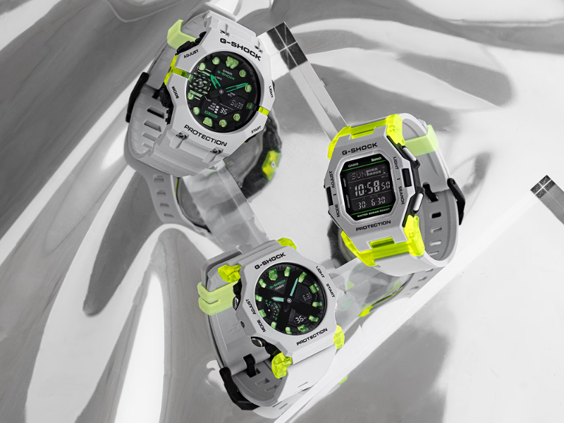 Casio Virtual Mix Collection: Neon G-Shock Designs Unveiled