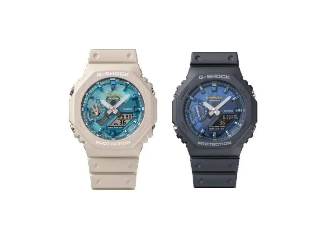 Casio GA-2100 Series to Launch Skeleton Blue Dial Models This Spring