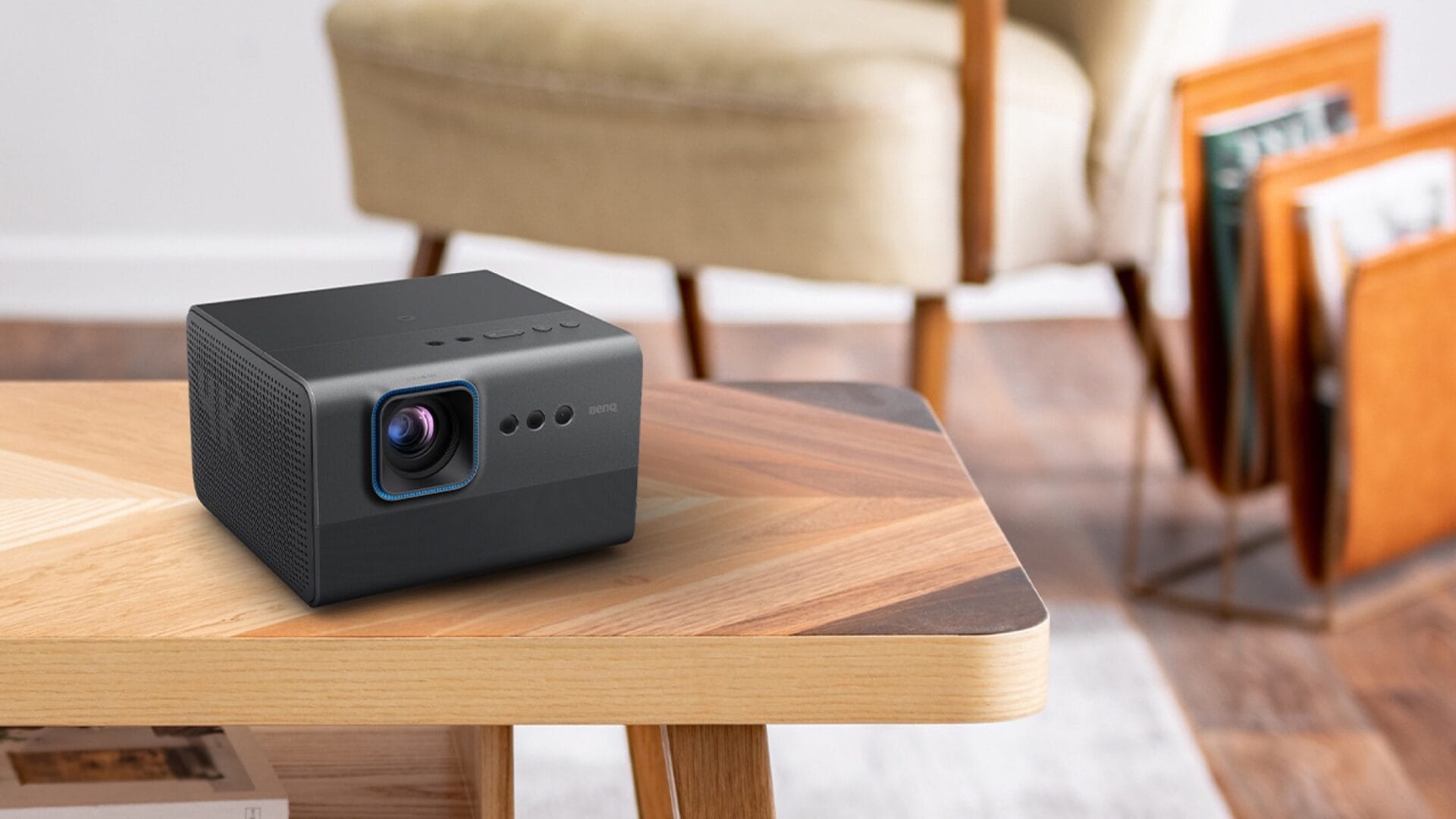 BenQ GP520 Laser Projector for Bright Rooms and Colorful Walls