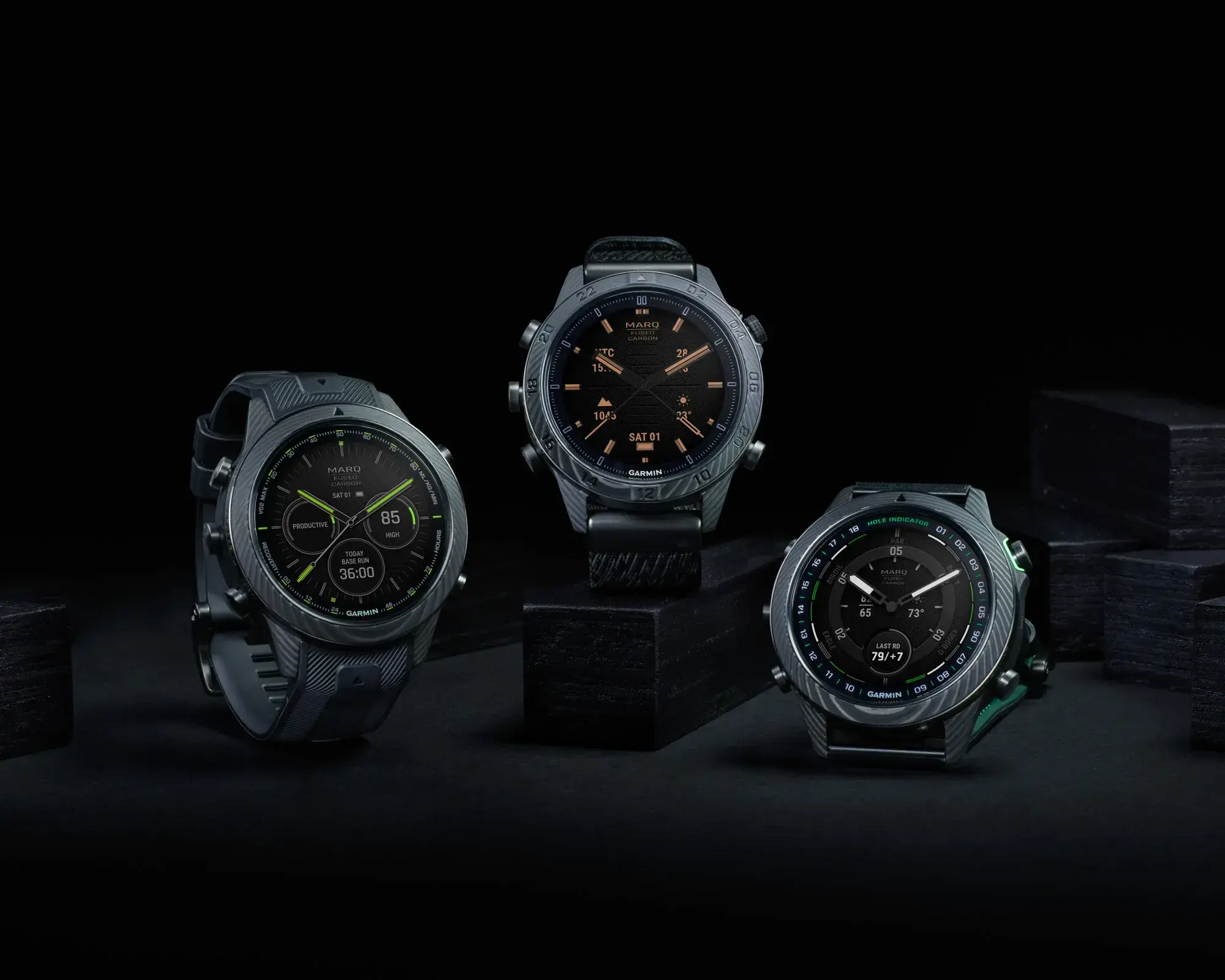 The Pinnacle of Luxury and Functionality: Garmin Unveils MARQ 2 Carbon Collection Smartwatches