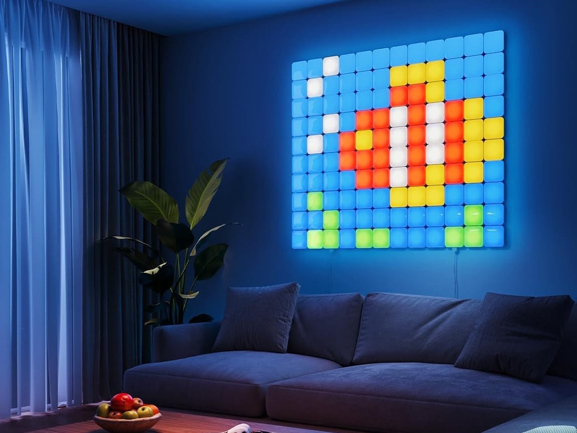 Govee Mini Panel Lights for Stunning Pixel Art Effects Available