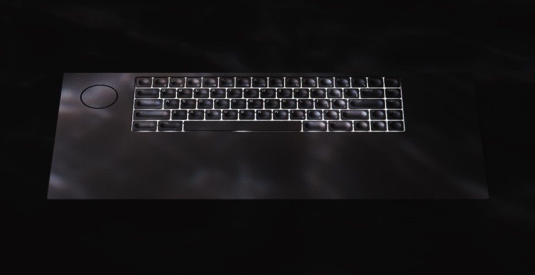 $1,500 Icebreaker Aluminum Keyboard with Durable Aluminum Keycaps