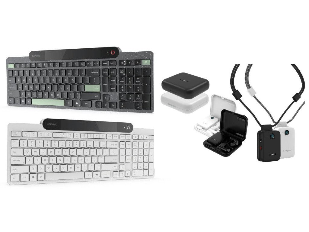 Lenovo’s Self-Charging Bluetooth Keyboard and AI Devices Leak CES 2025