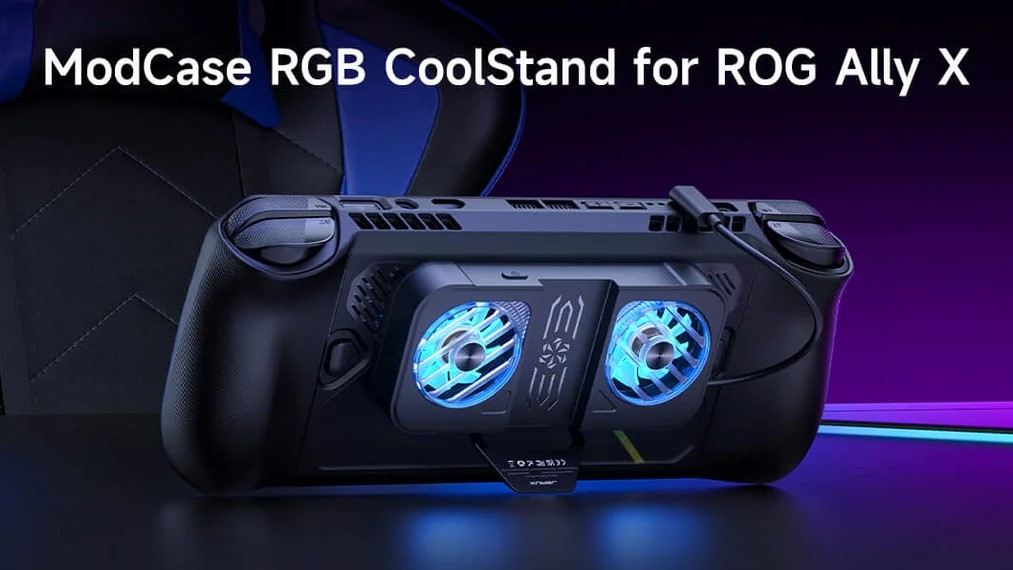 Jsaux Unveils RGB Cooling Fan Edition for ROG Ally ModCase