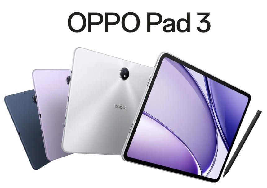 Oppo Pad 3 Launch Teased: Premium Metal Design, Colors & Stylus