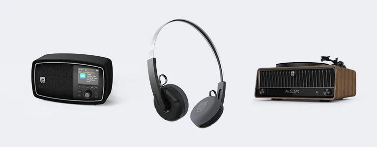 Philips Launches Vintage Turntable, Radio, and Headphones for 100th Anniversary