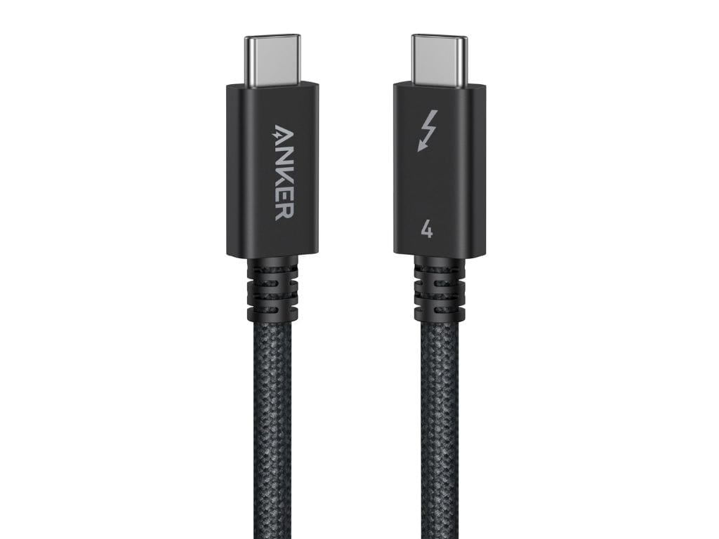 Anker Prime 1m 240W Thunderbolt 4 Cable Withstands 2,000 Bends