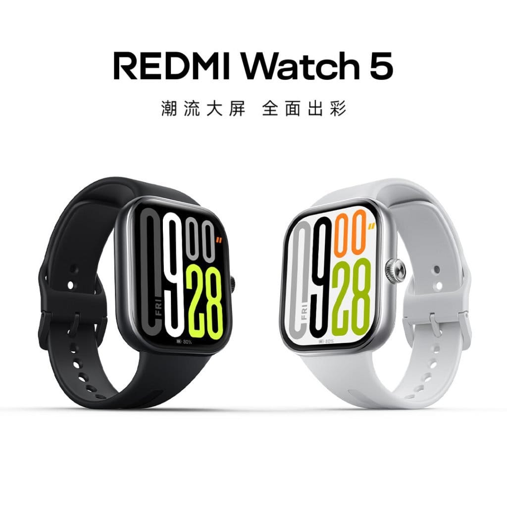 Xiaomi Redmi Watch 5: 2.07″ AMOLED, 24-Day Battery, eSIM