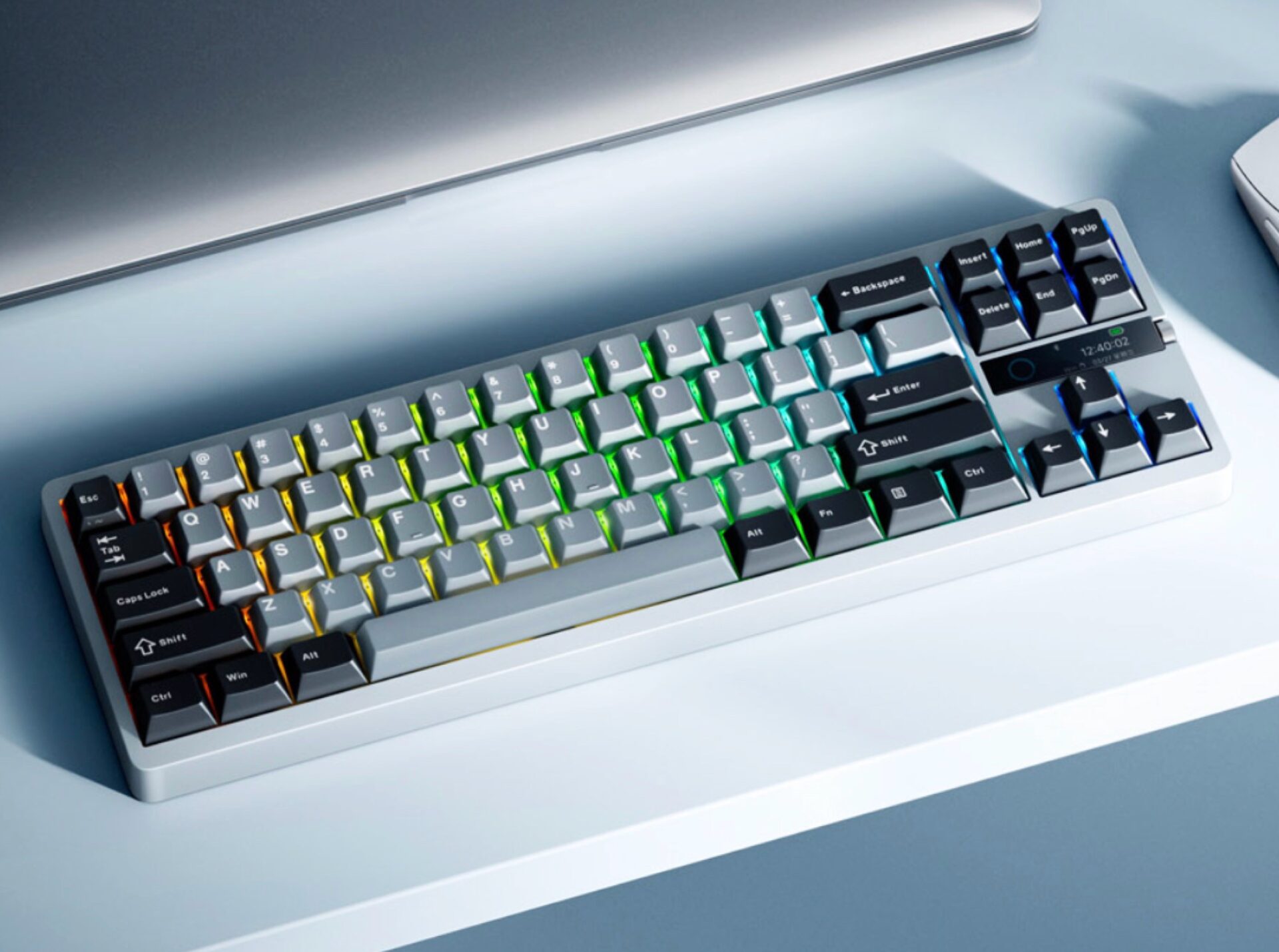 Xiaomi Launches New Mechanical Keyboard with Display and Metal Knob