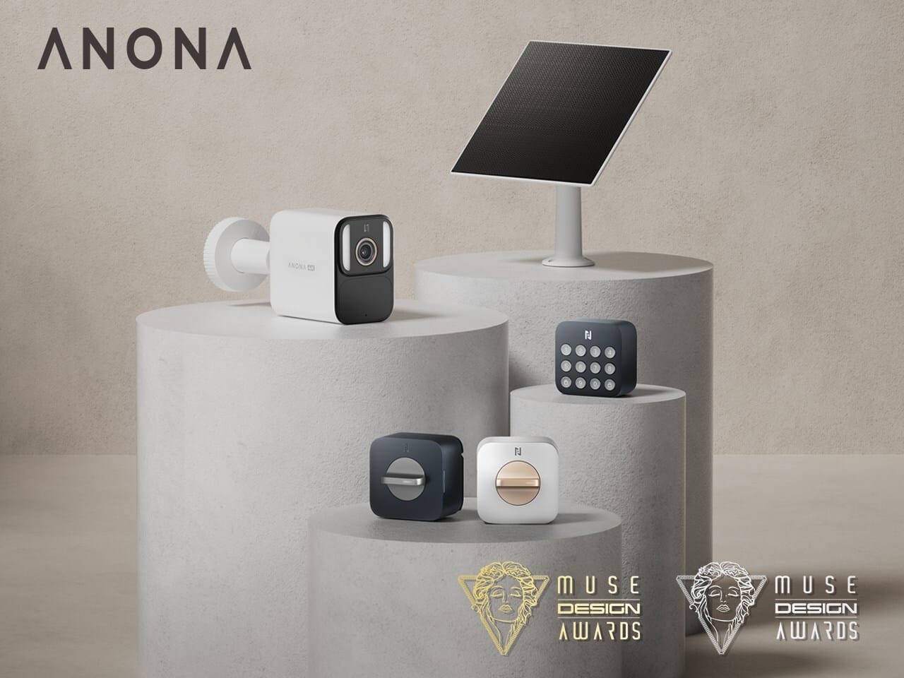 Anona Introduces Aurora Security Camera and Holo WiFi Smart Lock