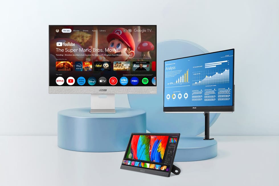 Asus Unveils 15.6″ Portable and 31.5″ 4K ZenScreen Monitors