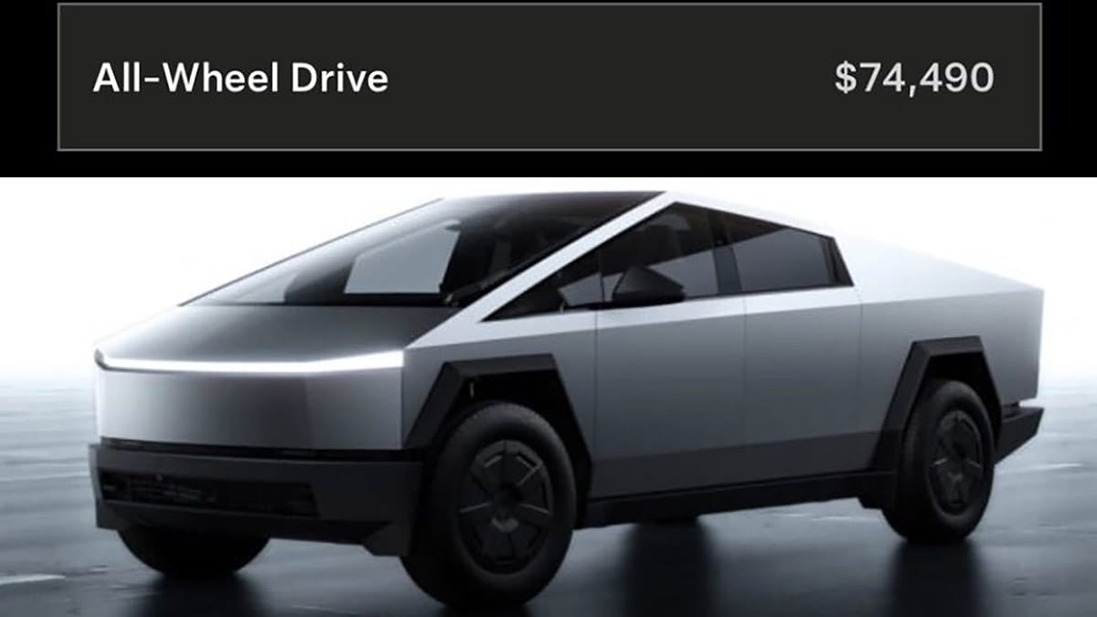 Tesla Launches Affordable Cybertruck Eligible for $7,500 Tax Credit