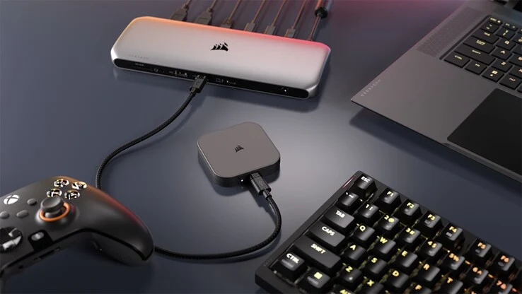 Corsair EX400U External SSD: MagSafe, USB 4, 4000 MB/s Speed