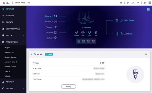 CheckMag: OpenWRT Router with Tailscale, Docker, and WireGuard