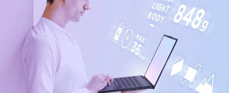 Fujitsu FMV Note U AI Laptop: 36-Hour Battery, Intel Lunar Lake, 1.85 lbs