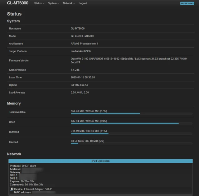 CheckMag: OpenWRT Router with Tailscale, Docker, and WireGuard