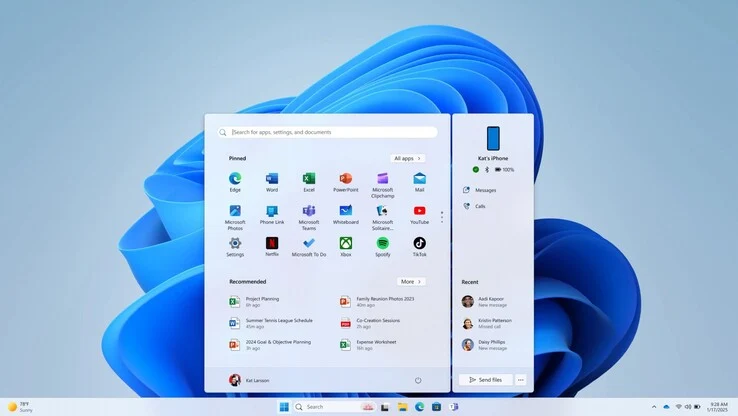 Windows 11 Connects iPhone for Easy File and Message Transfer