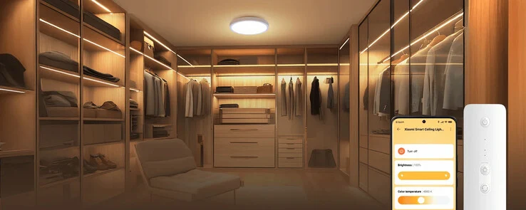 Xiaomi Launches Smart Ceiling Light with Radar Presence Detection