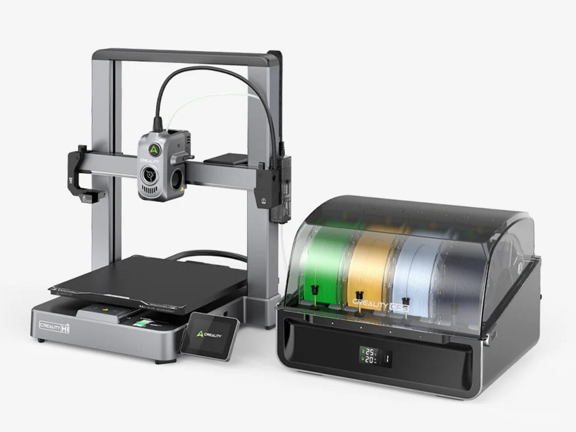 Creality Hi Combo: Multicolor 3D Printer with 16 Filament Support