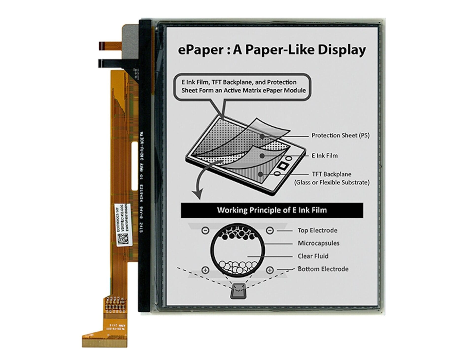 E Ink Carta 1300: Official High-Resolution Electric Ink Display