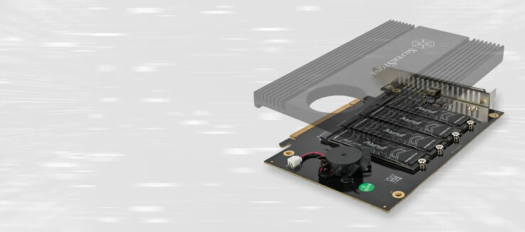 SilverStone Expansion Card: Add Up to 4 High-Performance SSDs