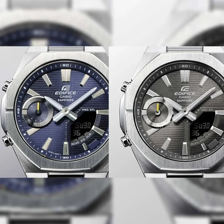 New Casio Edifice & Oceanus Titanium Watches with Solar Tech