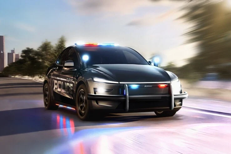2025 Tesla Model Y Juniper Facelift: New Police Vehicle in US
