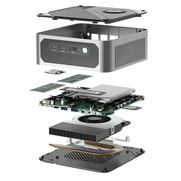 Morefine S800 Mini PC: Intel Core Ultra 9, 96GB DDR5, 8TB SSD