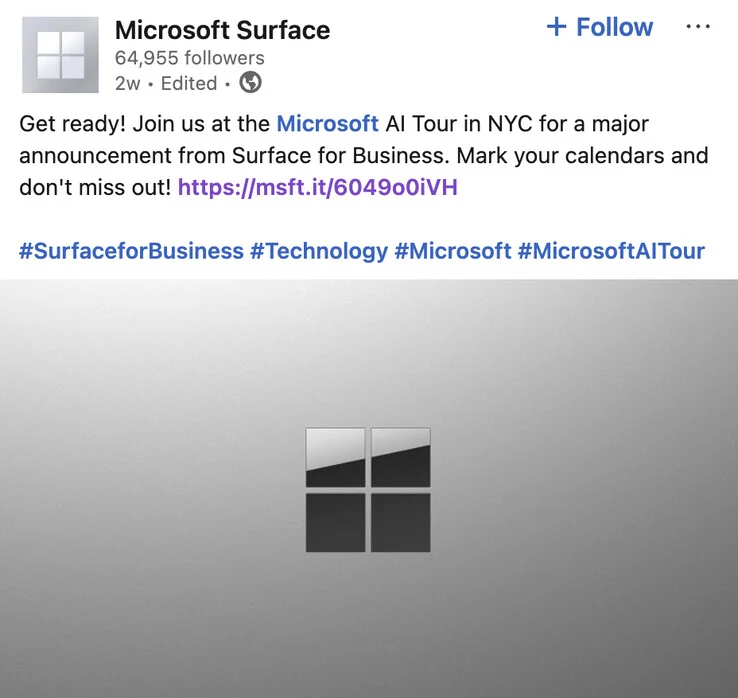Microsoft Teases Release Dates for Surface Laptop 8 and Pro 12