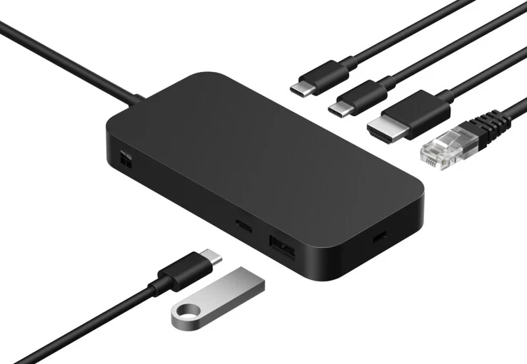 Microsoft Launches Compact Surface Dock with HDMI 2.1 Support